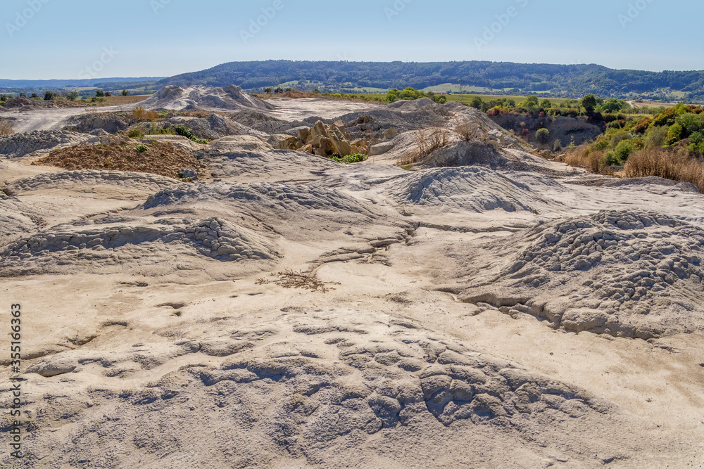 Canvas Prints fissured dry ground