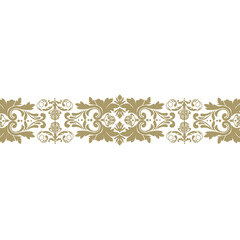 gold and luxury damask ornament