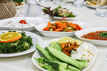 salad with vegetables