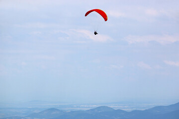 Paragliding from Dobrostan in Bulgaria	