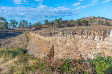 Spikey bridge in Tasmania, Australia