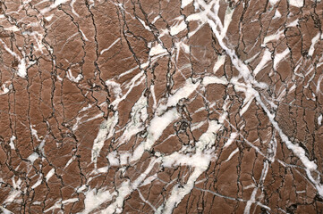 Brown marble texture background