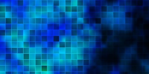 Light BLUE vector texture in rectangular style.