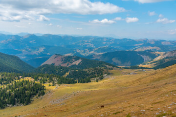 Rugova mountains and Prokletije national park in Kosovo
