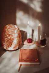 Himalyan salt pink lamp