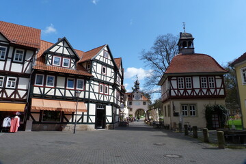 Södertor und Fachwerkhäuser in Bad Sooden-Allendorf