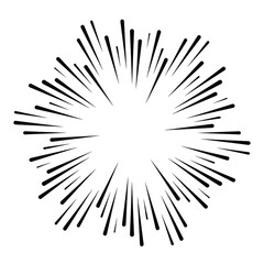 Obraz premium Halftone dots in circle form. sun logo . vector dotted flower . design element