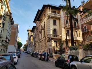 Fototapeta na wymiar Roma Quartiere Coppedè