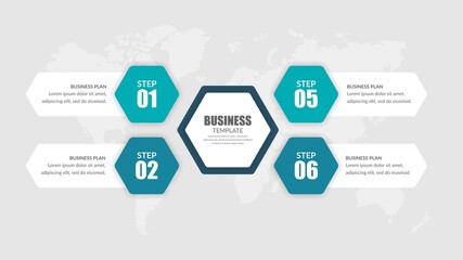 Creative Business Infographic Element Premium Vector