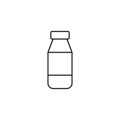 milk icon vector