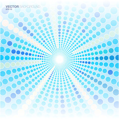 Abstract light blue circles design background 
Eps 10 stock vector illustration 