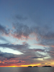 beautiful sky in Hawaii