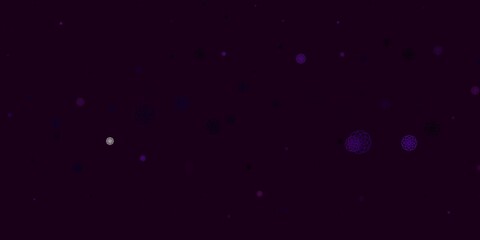 Fototapeta premium Light Purple vector template with abstract forms.