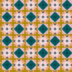 Abstract colorful seamless pattern design composition. Wallpaper, background. Eps 10