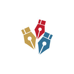 Nib Logo Template vector symbol