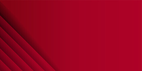 Abstract red black modern background gradient color. Red maroon and white gradient with stylish line and square decoration suit for presentation design.