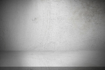 Abstract texture of gray vintage cement or concrete wall background. Can be use for graphic design or wallpaper. Copy space for text.