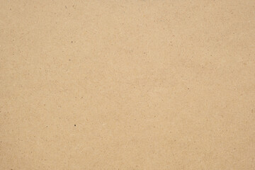Obraz na płótnie Canvas Texture of brown craft paper or kraft paper background.