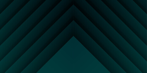 Obraz premium 3D Dark Green Presentation Background. Vector illustration design for presentation, banner, cover, web, flyer, card, poster, wallpaper, texture, slide, magazine, and powerpoint. 