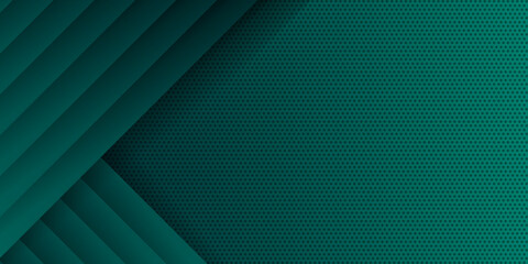 3D Dark Green Presentation Background. Vector illustration design for presentation, banner, cover, web, flyer, card, poster, wallpaper, texture, slide, magazine, and powerpoint. 