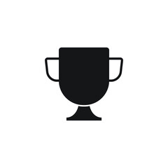 winner cup icon vector
