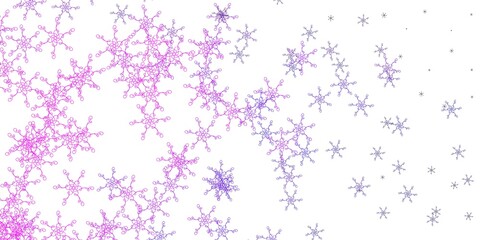 Light Purple vector pattern with lines.