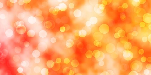 Obraz premium Light Orange vector backdrop with circles. Modern abstract illustration with colorful circle shapes. Pattern for wallpapers, curtains.