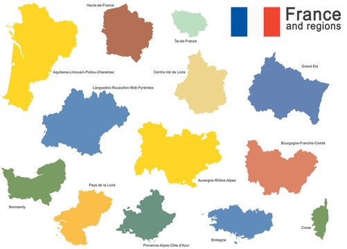country France and regions