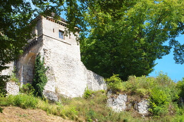 Fototapeta na wymiar Castle Ruins, Ojcow Park, Poland, Europe