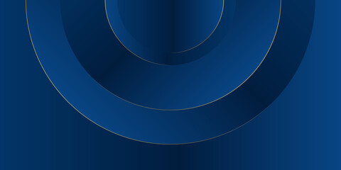 abstract round shape graphic elements on blue background for Brochure, Flyer, Poster, leaflet, Annual report, Book cover, Graphic Design Layout template