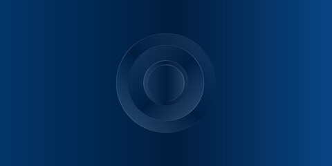 Blue background with abstract circle spiral modern element for banner, presentation design and flyer