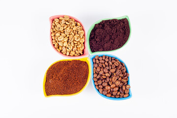 various kinds of beans