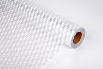 A roll of abstract decorative decorative glass film