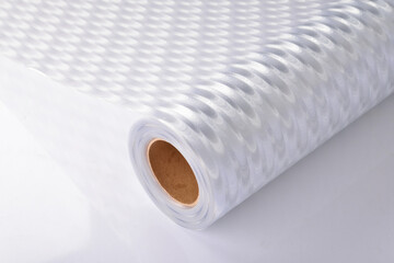 A roll of abstract decorative decorative glass film