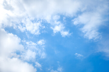 textured of cloud on blue sky