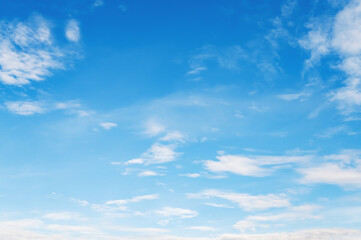 Naklejka na ściany i meble white cloud with blue sky nature landscape background