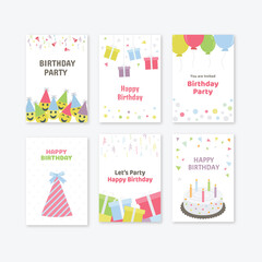 Birthday Party Cards 