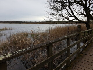 Naklejka premium Pont lac