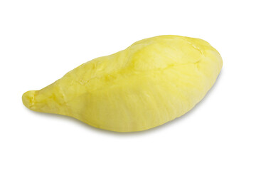 King of fruits durian isolated on white background. This has clipping path.
