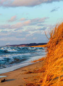 Sunset At Oval Beach, Saugatuck, Michigan