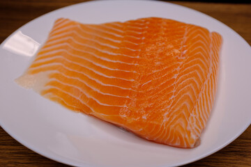 サーモンの切り身