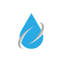 Water logo vector design template