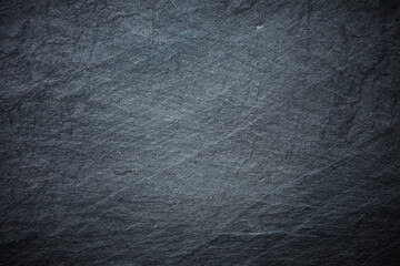 Dark grey and black slate background or texture