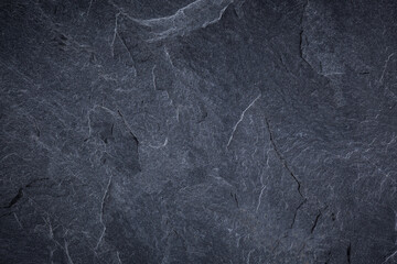 Naklejka premium Dark grey and black slate background or texture