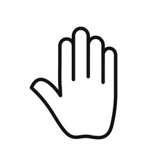 hand icon vector