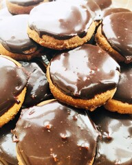 Chocolate Glazed Cookies