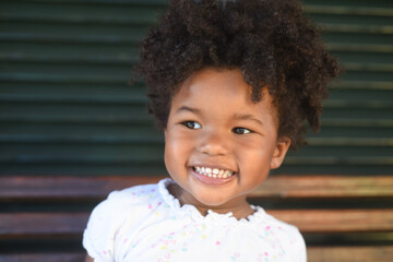 Bambina Africana smile 