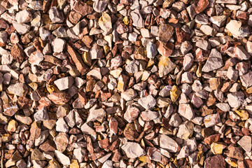 mix color of gravel texture or background