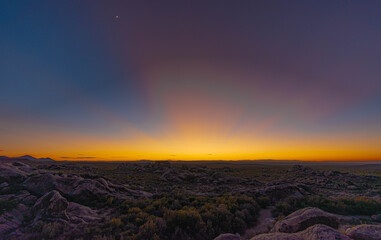 Sunset at Pe&ntilde;oles