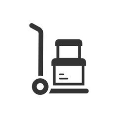 Hand Trolley Icon